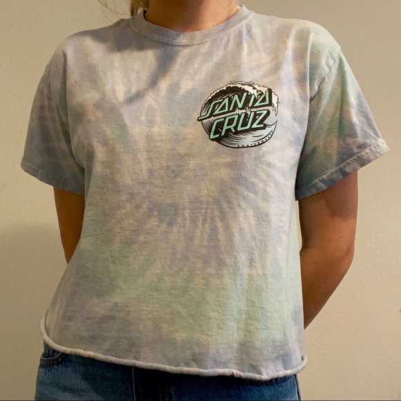 Santa Cruz Skateboards Tops - santa cruz t-shirt